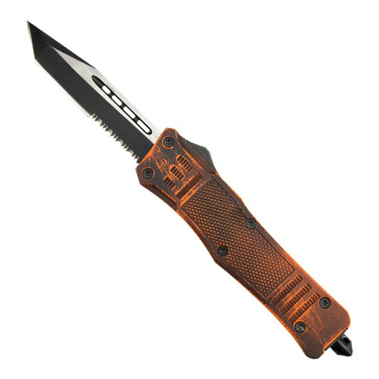 CERAKOTE Orange & Black Battleworn 161-LARGE/CASTING